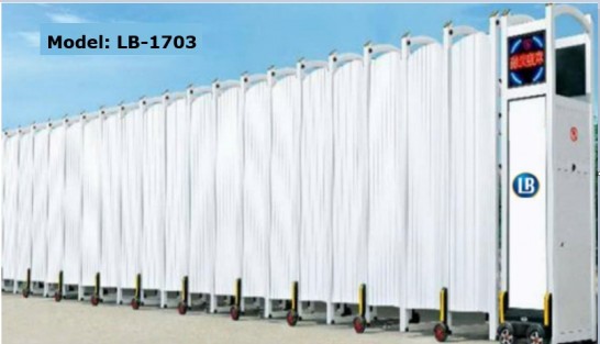 Cổng Xếp Lá Chắn LB-1703 Cổng Xếp Lá Chắn LB-1703