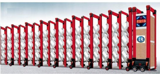 Cửa xếp tự động nhôm LB021