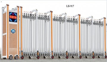 Cổng Xếp Nhôm Hợp Kim LB917
