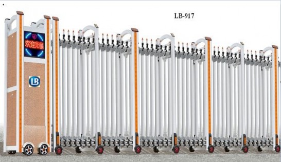 Cổng Xếp Nhôm Hợp Kim LB917