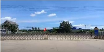 Cổng xếp nhà máy