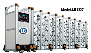 Cổng xếp nhôm LB1337