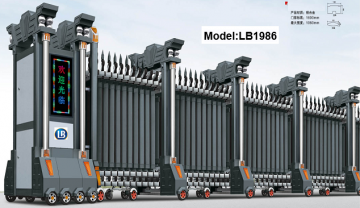 Cổng xếp nhôm LB1986