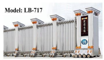 Cổng Xếp Inox LB717 Cổng Xếp Inox LB717