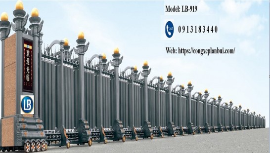 Cổng Xếp Nhôm Hợp Kim LB919 Cổng Xếp Nhôm Hợp Kim LB919