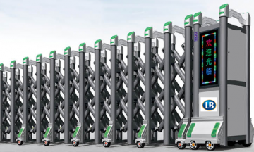 Cổng Xếp Nhôm Hợp Kim LB516