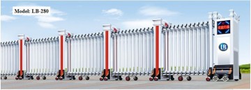 Cổng Xếp Nhôm Hợp Kim LB280