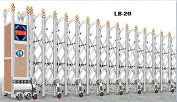 Cổng Xếp Nhôm Hợp Kim LB2G