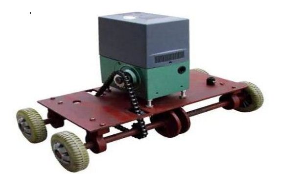 Motor cổng xếp tự động có ray