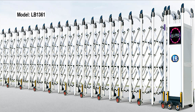 Cổng Xếp Hợp Kim Nhôm LB801